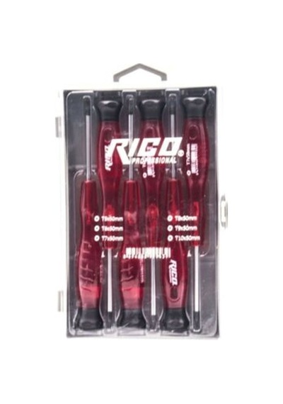 Rico 6 Parça Kraft Torx Saatçi Tornavida Seti 50 MM - 003Kk1971