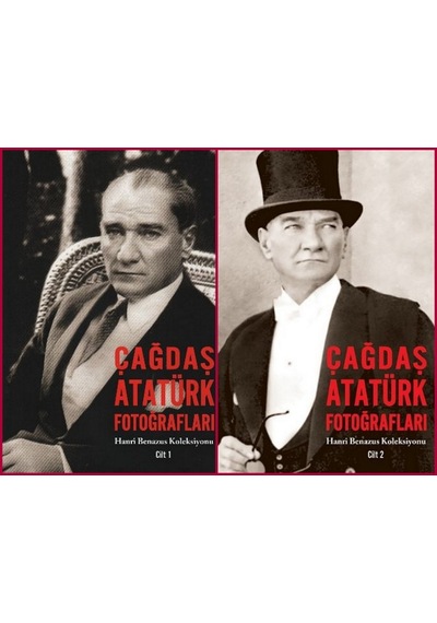 Çağdaş Atatürk Fotoğrafları Henri Benazus Koleksiyonu 2 Cilt Set 374404282