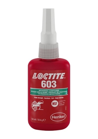Loctite 603 Yağlı Yüzey Yüksek Mukavemet Sıkı Geçme 50Ml
