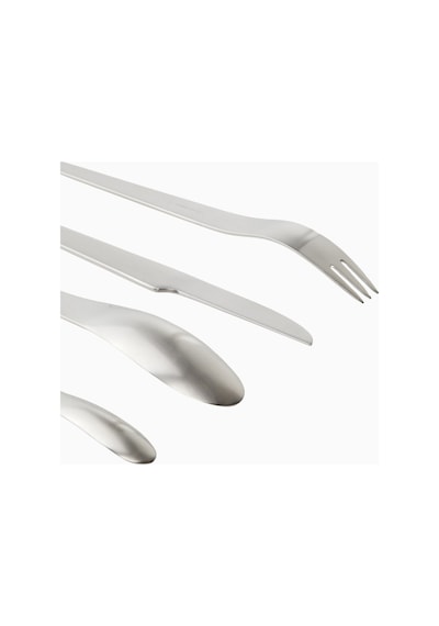 Georg Jensen Arne Jacobsen 16 Parça Paslanmaz Çelik, Çatal Bıçak Seti Çok Renkli