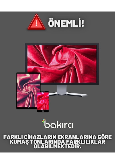 Bakırcı Kumaş Keten Döşemelik Kumaş Koyu Gri-Siyah 100 x 140 cm