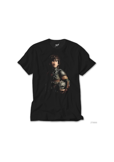 How To Train Your Dragon Hıçgıdık Siyah Tişört Siyah