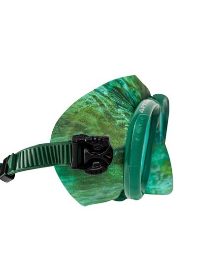 Apnea X Low Green Dalış Maskesi Yeşil - Kamuflaj