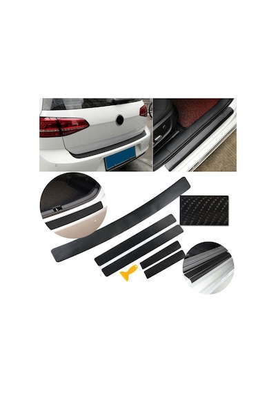Bmw Karbon Kapı Ve Tampon Eşiği Sticker Set