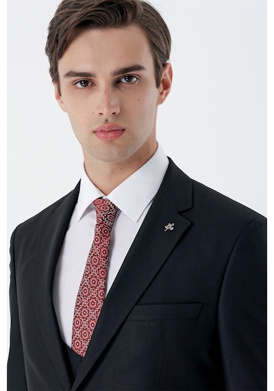 İmza Siyah Mono Yaka Çift Yırtmaç Yelekli 6 Drop Slim Fit Dar Kesim Basic Takım Elbise 1001240186-siyah Siyah İmza Siyah Mono Yaka Çift Yırtmaç Yelekli 6 Drop Slim Fit Dar Kesim Basic Takım Elbise 1001240186-siyah Siyah