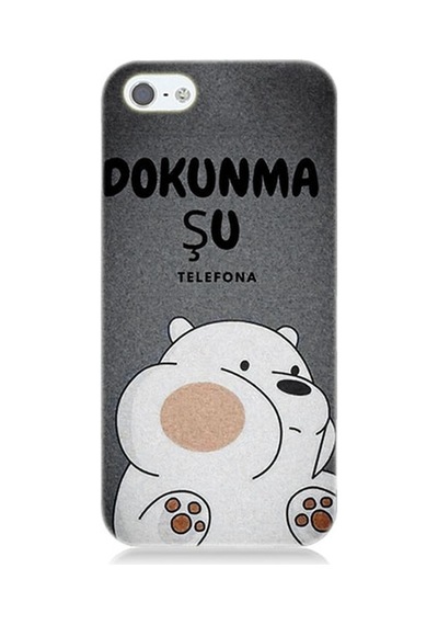 Apple Uyumlu iPhone 5 Telefonuma Dokunma Desenli Silikon Kılıf
