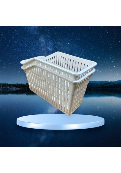 2 Adet Buzdolabı Düzenleyici Sebze Meyve Sepeti Mutfak Banyo Tezgah Altı Üstü Organizer Diğer