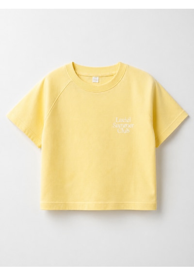 Baby Lory Kids Store Laciel Summer Club Tshirt Açık Sarı