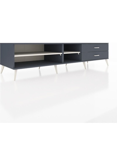 Kronos Tv Ünitesi 2 Raflı 2 Çekmeceli 220x59x51 Antrasit-aytaşı/antrasit Aytası/antrasıt - Antrasıt Kronos Tv Ünitesi 2 Raflı 2 Çekmeceli 220x59x51 Antrasit-aytaşı/antrasit Aytası/antrasıt - Antrasıt