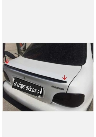 Hyundai Accen Yumutra Kasa Spoiler 115 Cm Pianoblack