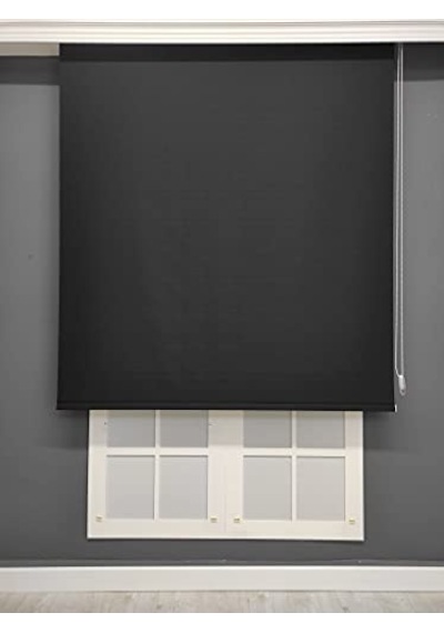 Siyah Mat Polyester Stor 160x200 Acı Kahverengi