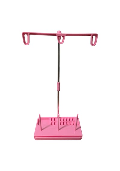 Ev Tipi Dikiş Makinesi Pembe Plastik Çardak Seti Metal Borulu / Ts-500
