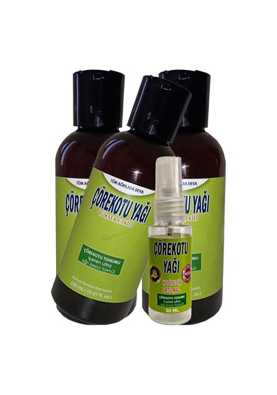 Playboy Çörek Otu Tohum Yağı 3adet Cep/seyahat Modeli 150 Ml Crk:040 + Yanında Hediye30 Ml Çörek Otu Yağı Diğer