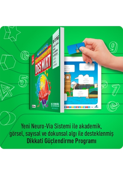 Dikkati Güçlendirme Seti Mixt 10-11 Yaş - Osman Abalı - Adeda