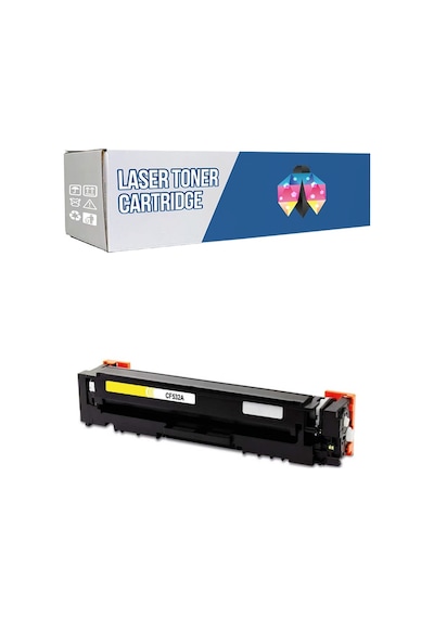 Safir Toner Hp Laserjet Pro 200 Color M251nw 131a-cf212a 1.800 Syf Sarı Uyumlu Toner