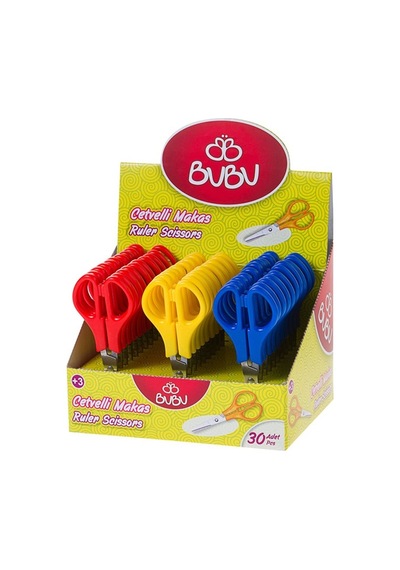 Bu-Bu Makas Cetvelli Bubu-Mk0002
