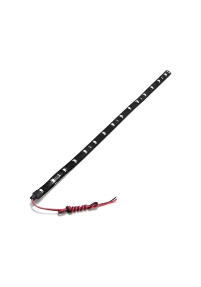 60cm Mavi Led Smd Lamba Dizesi, Araba İçin Su Geçirmez Esnek Şerit Lambaları, 2 Adet Çok Renkli