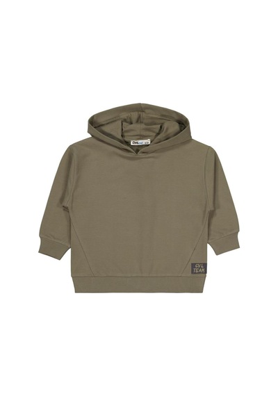 Civil Boys Cvl Team Etiketli 2-5 Yaş Sweatshirt Açık Haki