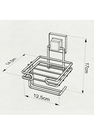 Tekno Tel Ef-275 Krom Yedekli Tuvalet Kağıtlık Yapışkanlı/vidalı Deliksiz Metal Wc Tutucu Krom