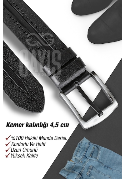 Gayış Özel Oval Kutulu Hakiki Manda Derisi Siyah Desenli Kot Pantolon Kemeri Hediyelik Çeyizlik Kemer Siyah Gayış Özel Oval Kutulu Hakiki Manda Derisi Siyah Desenli Kot Pantolon Kemeri Hediyelik Çeyizlik Kemer Siyah