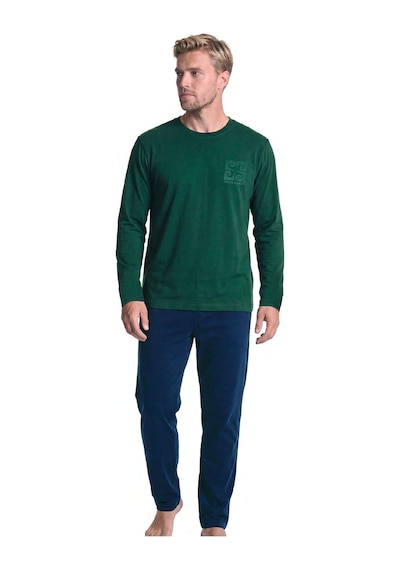 Pierre Cardin 6156 Erkek Uzun Kollu Bisiklet Yaka Pijama Takımı -yeşil Yesil Pierre Cardin 6156 Erkek Uzun Kollu Bisiklet Yaka Pijama Takımı -yeşil Yesil
