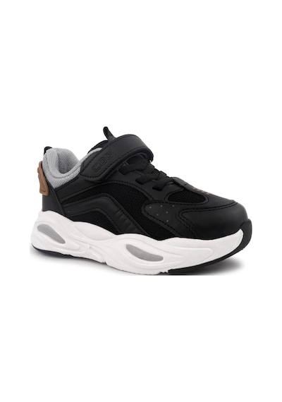 Daxtors Evo Sneaker Ortopedik Taban Unisex Çocuk Spor Ayakkabı Siyah