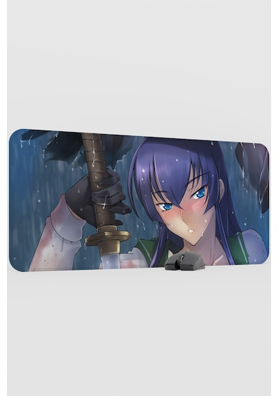 Highschool Of The Dead Anime V2 - 90x40 Xxl Gaming Kauçuk Kaymaz Taban Mouse Pad Fare Altlığı