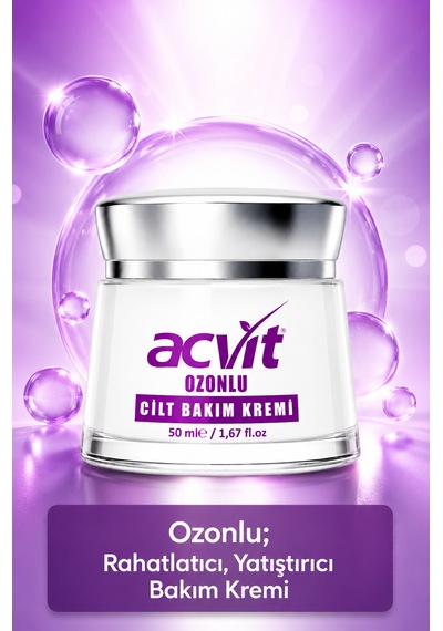 Acvit Ozonlu Cilt Bakım Kremi 50 ML