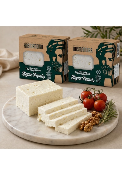 Hasmandıra 9 Ay Olgunlaştırılmış Tam Yağlı Klasik Beyaz Peynir 300 G X 2 Adet Şirden Mayalı