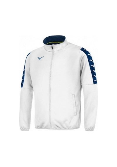Mizuno Nara Track Jacket Erkek Sweat Beyaz/lacivert Çok Renkli