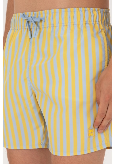 U.s. Polo Assn. Erkek Koyu Sarı Deniz Şortu 50299751-vr094 Koyu Sarı
