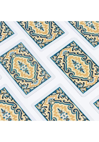 Angora Kem Plastik Iskambil Oyun Kağıdı Çift Deste Biriç Oyun Kağıdı 52 - Plastic Playing Cards