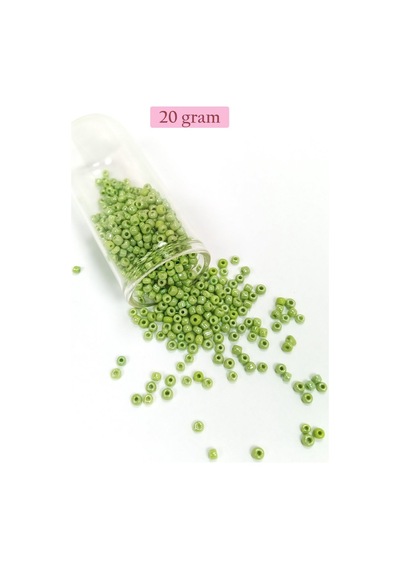 Dökme Cam Kum Boncuk 8/0 3 Mm - 4 Renk - Toplam 80 Gram - Bnc418 Diğer