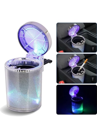 Hyundaı Accent Era 1.5 Crdi Vgt Style Ov Y Araca Uygun Rgb 7 Renkli Led Işıklı Araç İçi Küllük Cn