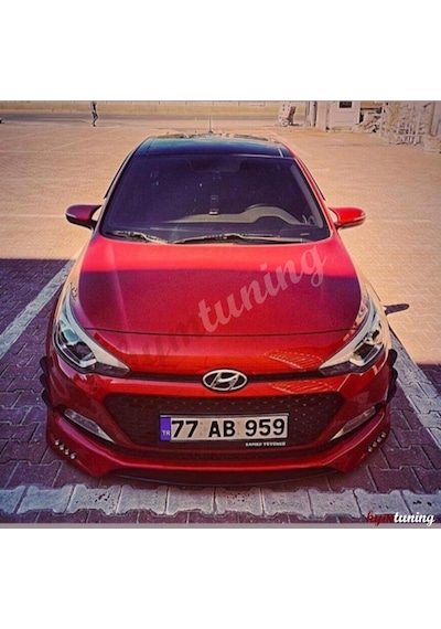 Hyundai İ20 2015 Yarasa Ayna Kapağı - Sinyalli Ayna - Parlak Siyah