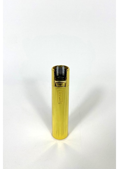 Clipper Metal Çakmak Gold Renk Özel Kutulu İsim Yazdırılır