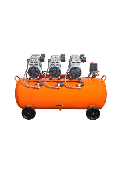 Sessiz Ve Yağsız Hava Kompresörü 100 Lt 3 Hp