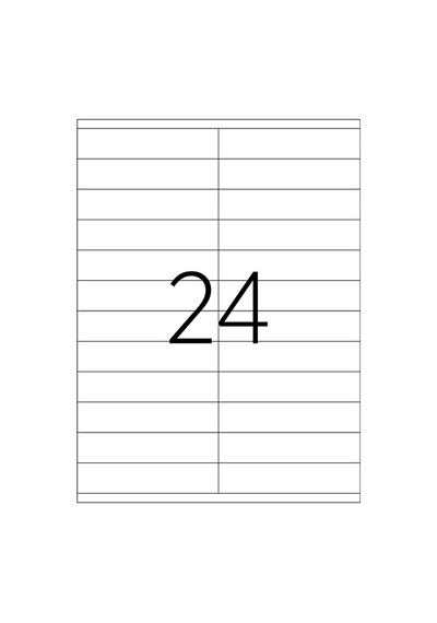 Tanex Tw-2224 105X23 Lazer Etiket