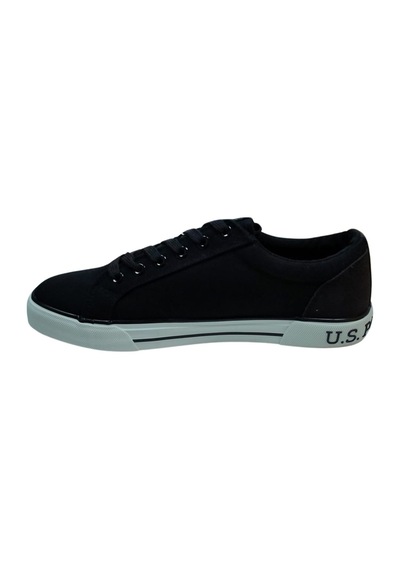 U.s. Polo Assn. Teo Tex 4fx Erkek Siyah Sneaker Ayakkabı-siyah Siyah