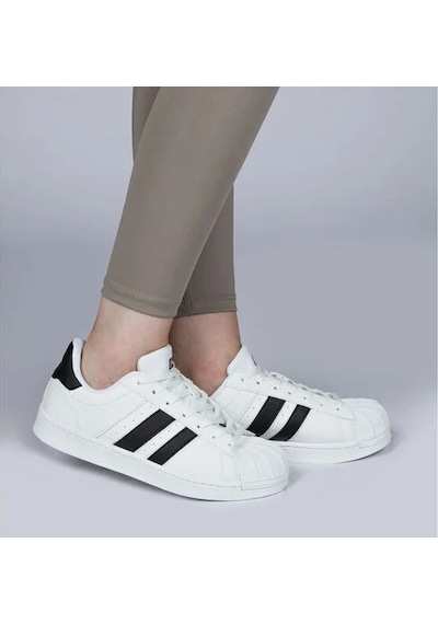 Jump 28787 Bağcıklı Dikişli Unisex Sneaker Günlük Spor Ayakkabı Beyaz Beyaz