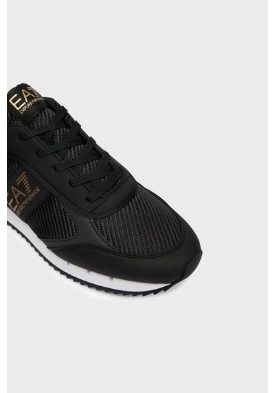 Ea7 Unisex Ayakkabı 7x000337 Af18613 Mz185 Siyah-beyaz-gold Siyah-beyaz-gold