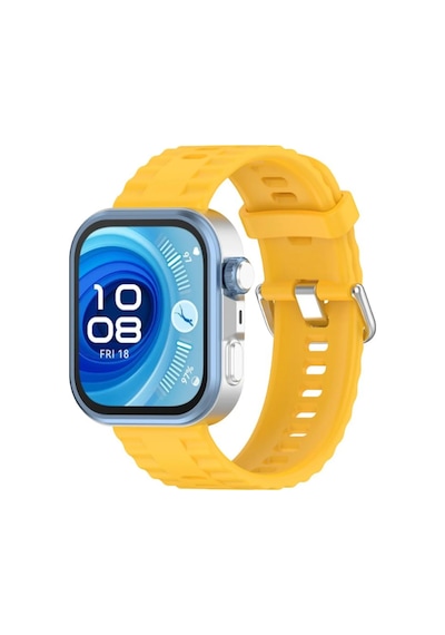 Newface - 739 - Huawei Watch Fit 3 Kla Kordon - Csmo-tex - - Sarı