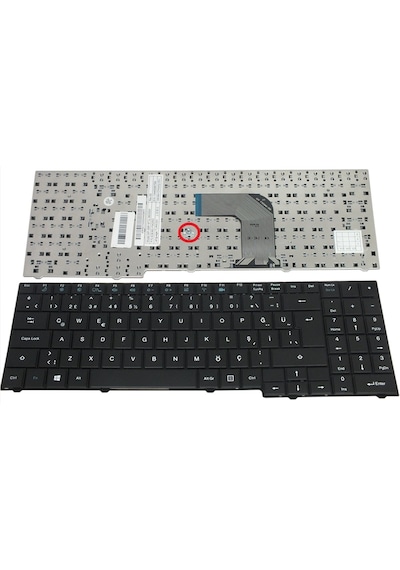 Casper Uyumlu Mp-09r16tq-36031 Mp-09r16tq-36033w Klavye Siyah K-c08