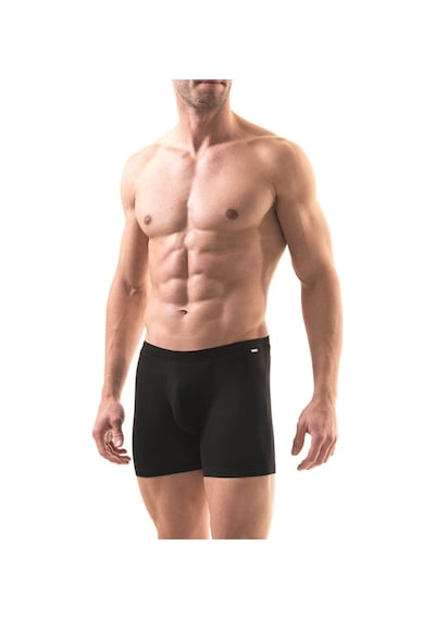 Blackspade 9313 Erkek Silver Uzun Boxer-Siyah