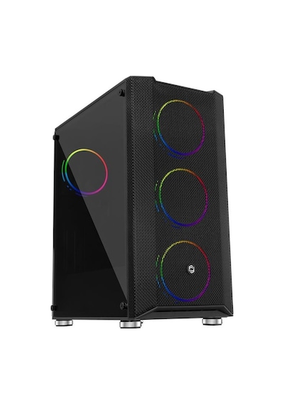 Frisby FC-9405G Panda Double Slim Ring Rgb Fan + 650W 80+ Oyuncu Kasa