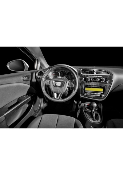 Seat Leon Piano Black Kaplama 2010 - 2014 Arası 18 Parça -