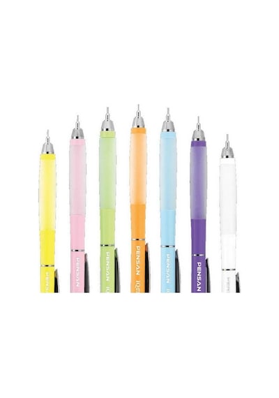 Iq Plus Versatil Kalem 0.5 Uçlu, 1 Adet - Pe21130vk05 Beyaz/mavi/mor/pembe/sarı/yeşil