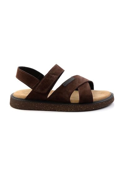 Bambi Kahve Leather Erkek Sandalet E05801030602 Kahve