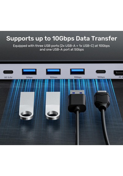 Uhub15+ Usb-c Üçlü 4k Kvm Bağlantı İstasyonu D1106agy01