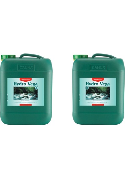 Canna Hydro Vega A+b Soft Water 10 Litre 20 L
